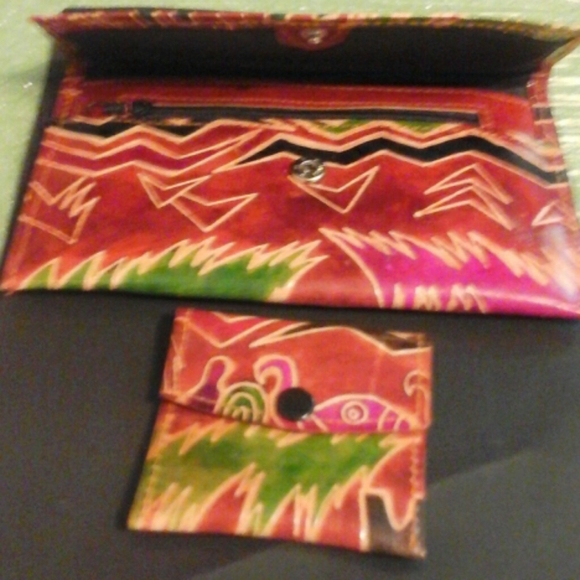 Wallet Set All Leather - Picture 2 of 2